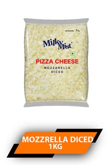 Milky Mist Diced Mozzarella Cheese 1kg
